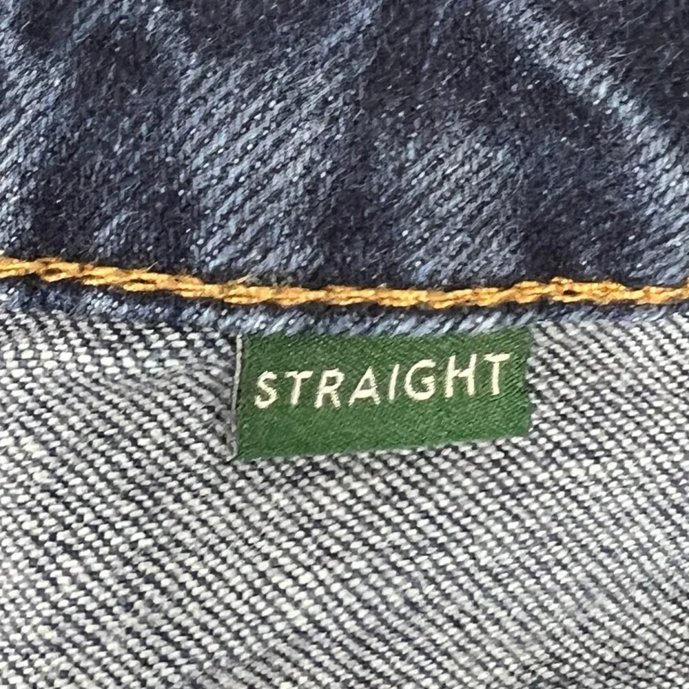 Tecovas Mens 36 x 30 Jeans Ranch Straight Dark Blue Denim Western Cotton Stretch - Picture 9 of 11